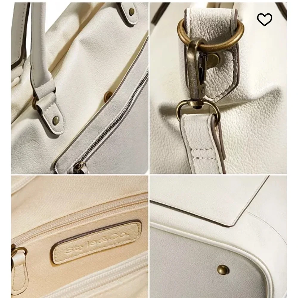 NEW WOMEN’S Style & Co Alabaster Hudsonn Tote Created for Macy's - Picture 5 of 7